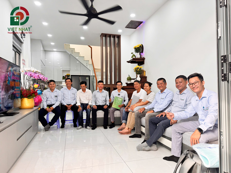 Hình ảnh bàn giao phòng khách