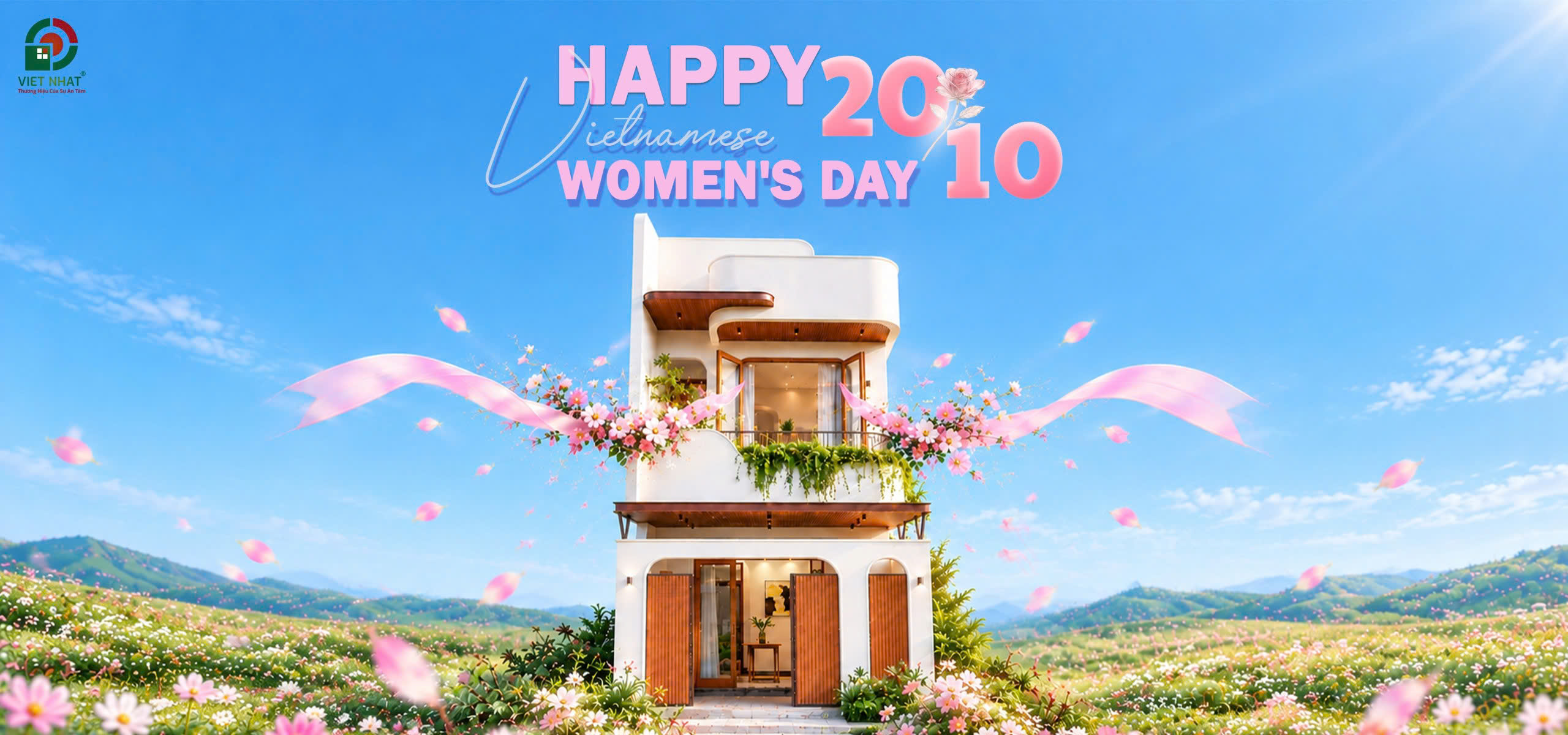 Banner Ngày Phụ nữ Việt Nam 20/10 