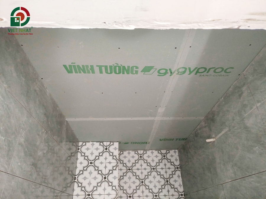 Hình ảnh thi công lắp đặt trần thạch cao