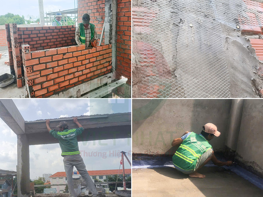 Hình ảnh thi công xây thô khác