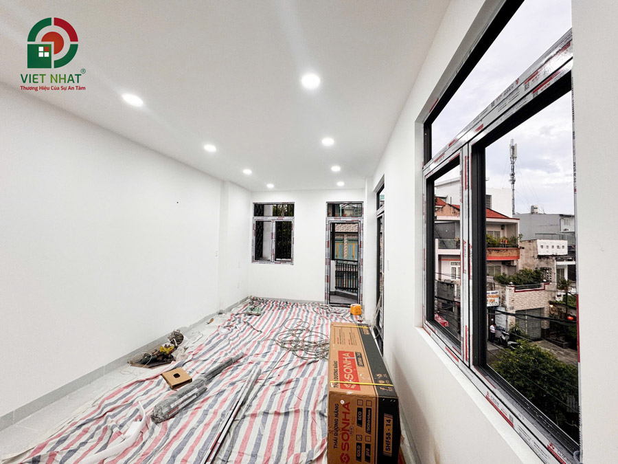 Hình ảnh thi công hoàn thiện nhà