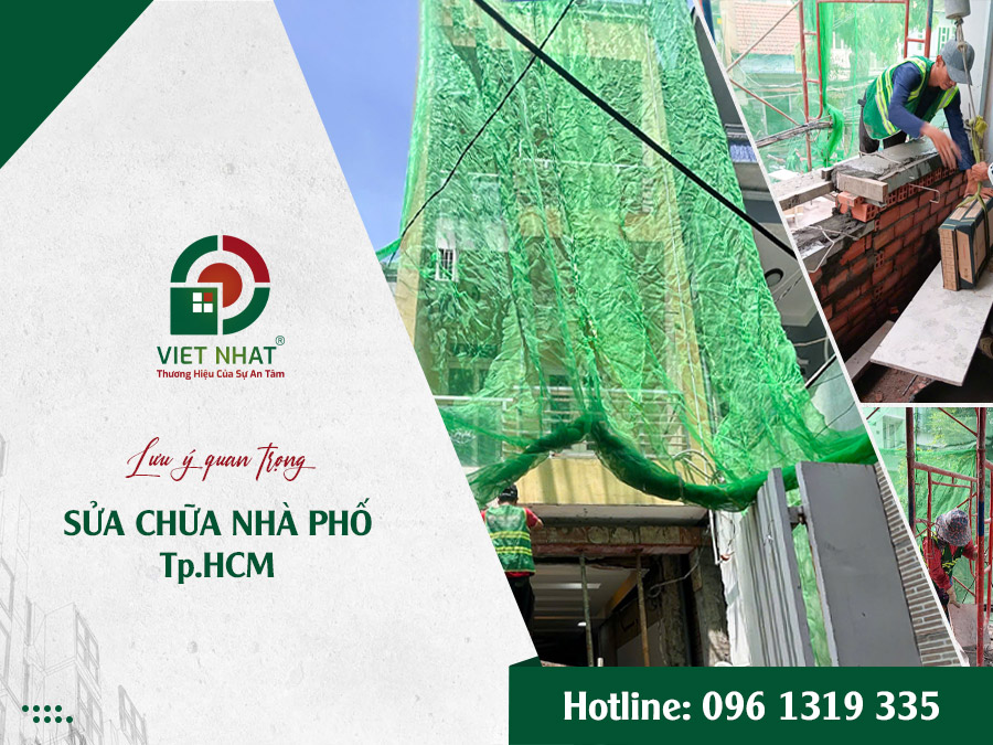 Những Lưu Ý Quan Trọng Khi Sửa Chữa Nhà Phố tại TPHCM 