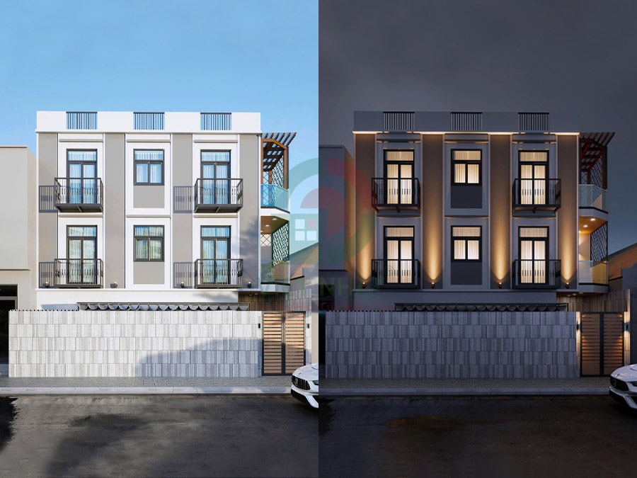 Xây Nhà Lô Góc - Nhà 3 Tầng 4x12m ở Phường Hạnh Thông