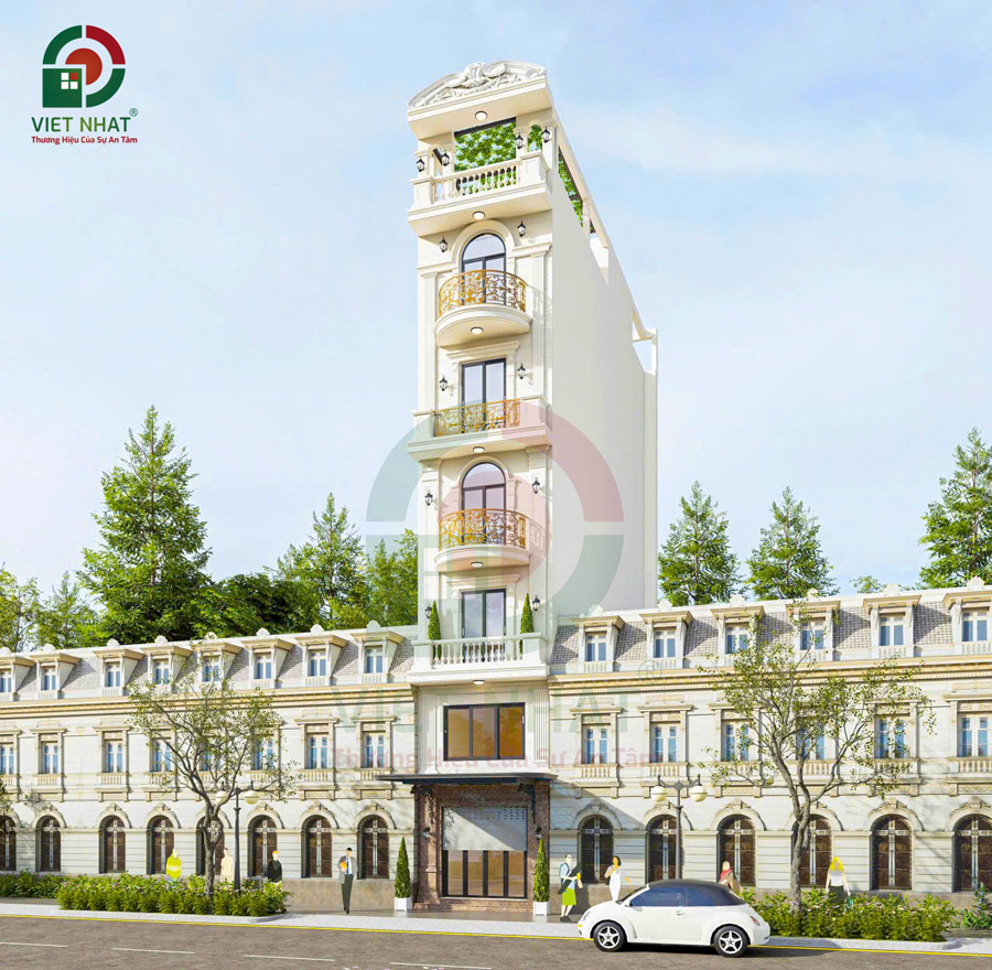 Xây Nhà Trọ Cao Cấp Nhà 1 Trệt Lửng 4 Lầu Tum Sân Thượng