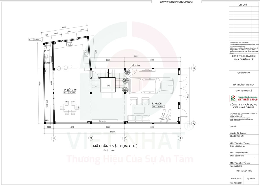 Mẫu Nhà 5 Phòng Ngủ - Nhà Phố Hiện Đại 4 Tầng 6x14m