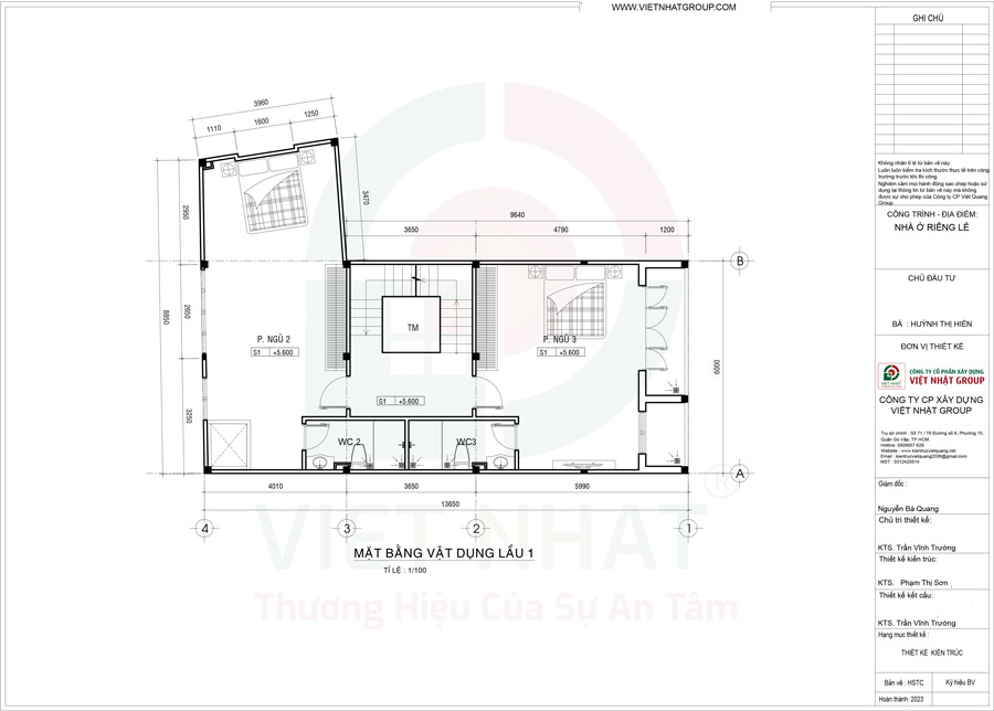 Mẫu Nhà 5 Phòng Ngủ - Nhà Phố Hiện Đại 4 Tầng 6x14m