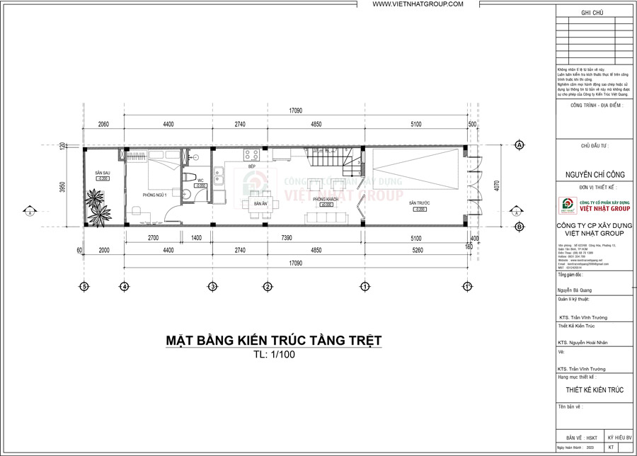 Công năng tầng trệt - Tối ưu cho sinh hoạt gia đình