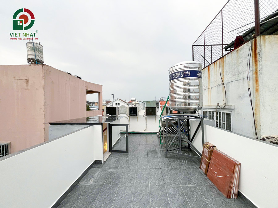 Hình ảnh bàn giao sân thượng