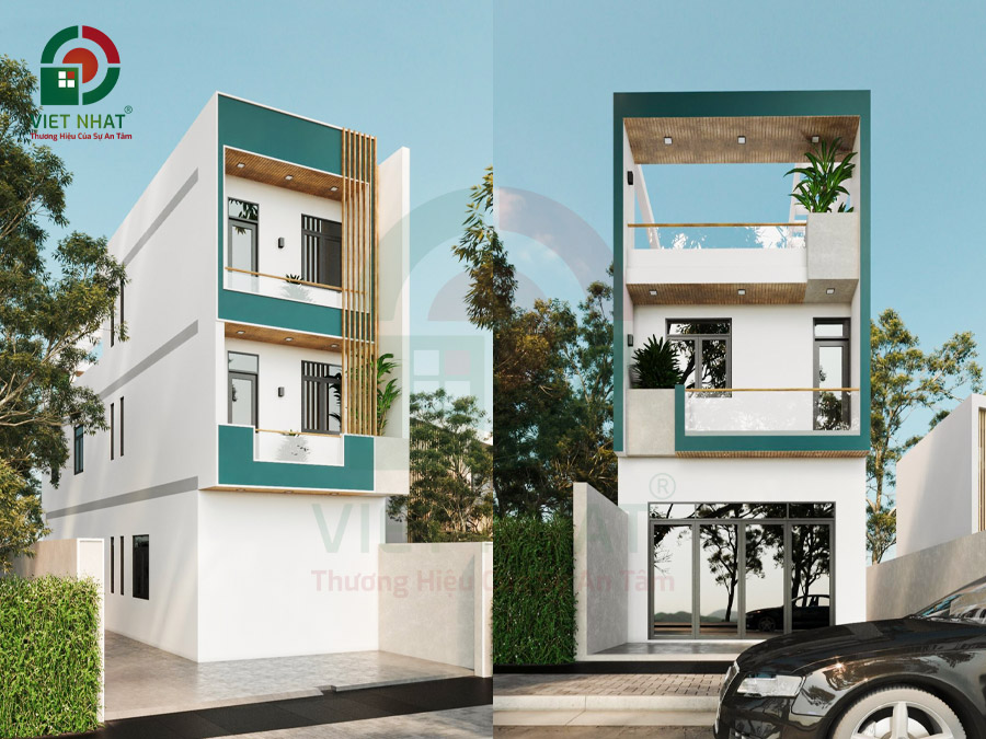 Mẫu Nhà 3 Tầng 5x17m – Giải Pháp Xây Dựng Nhà 2 Mặt Tiền 