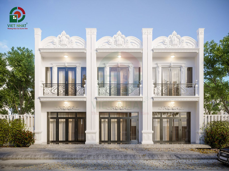 Mẫu Nhà Liền Kề – Nhà 1 Trệt 1 Lầu 4x14m 