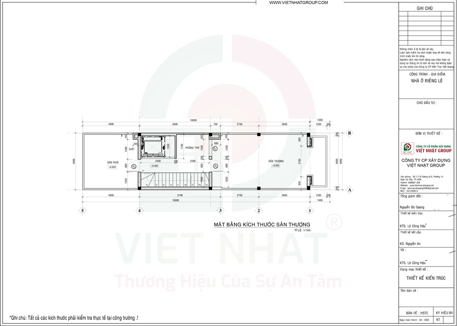 Tầng thượng - Không gian tâm linh và giải trí