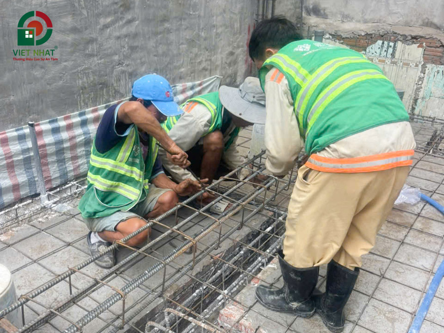 Hình ảnh thi công dầm sàn