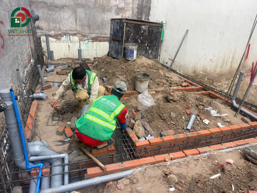 Hình ảnh thi công dầm móng