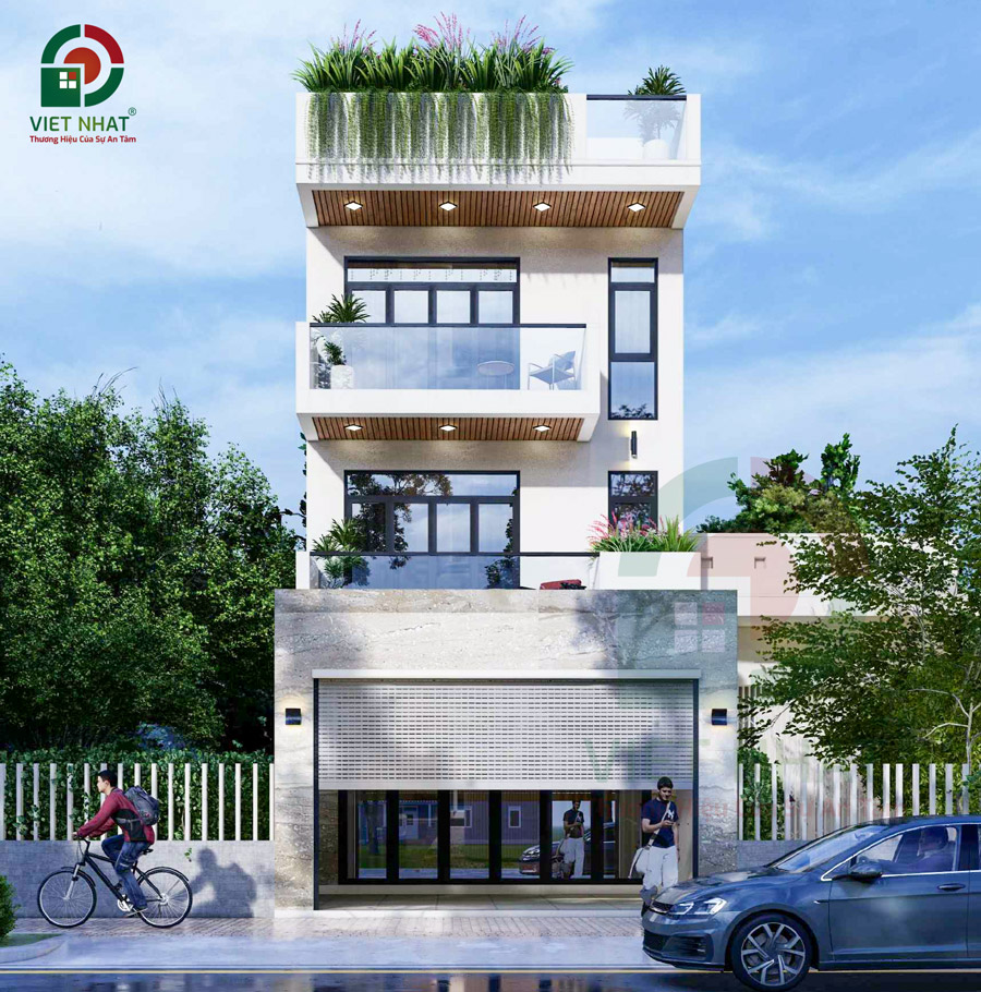 Thiết Kế Nhà Ở Kết Hợp Kinh Doanh - Mẫu Nhà 3 Tầng 6x15m