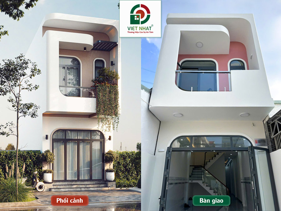 Xây Nhà Chị Ly – Hành Trình Xây Nhà Trọn Gói 2 Tầng 4x18m 