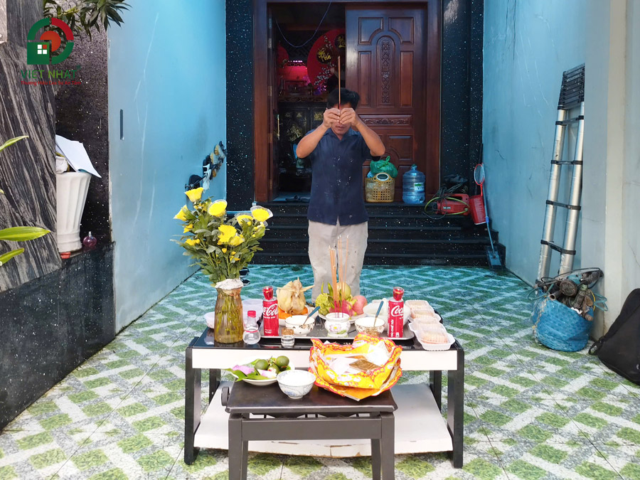 Khởi công sửa nhà Chị Lê A ở phường An Đông