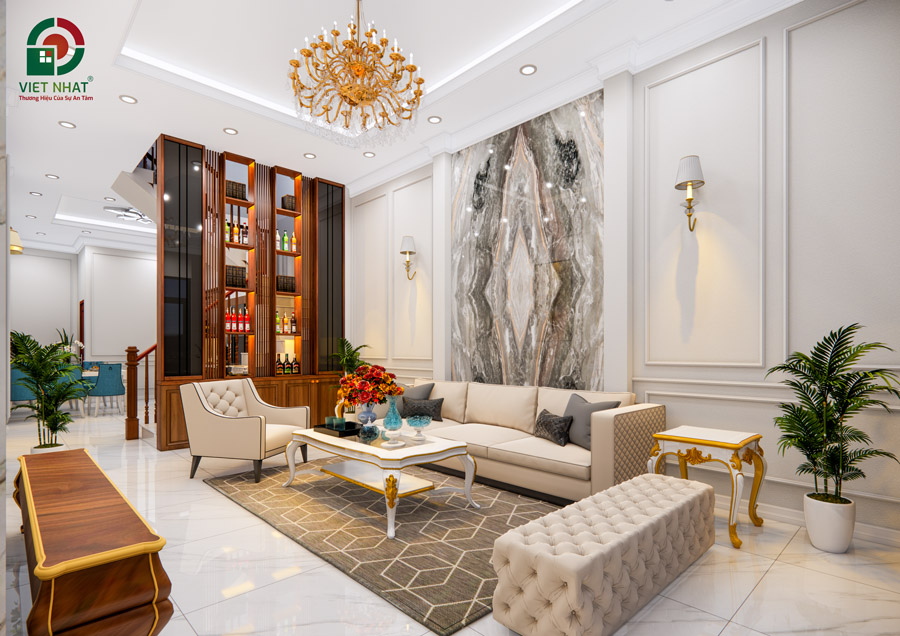 Phòng khách khang trang