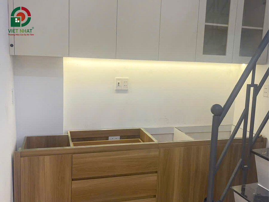 Hình ảnh thi công lắp đặt nội thất