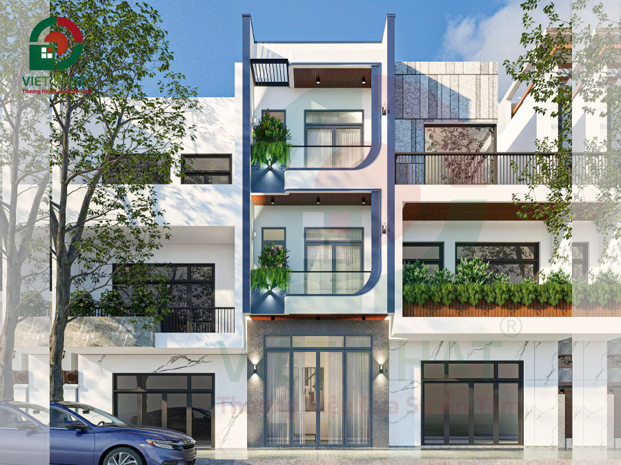 Mẫu nhà 3 tầng 4x18m
