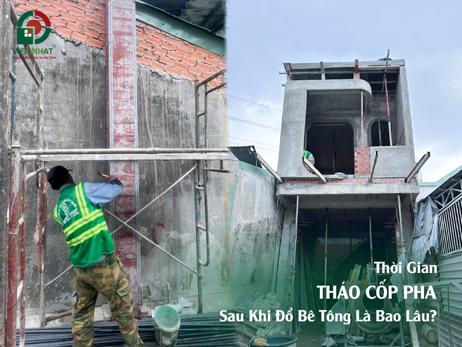 Thời Gian Tháo Cốp Pha Sau Khi Đổ Bê Tông Là Bao Lâu? 