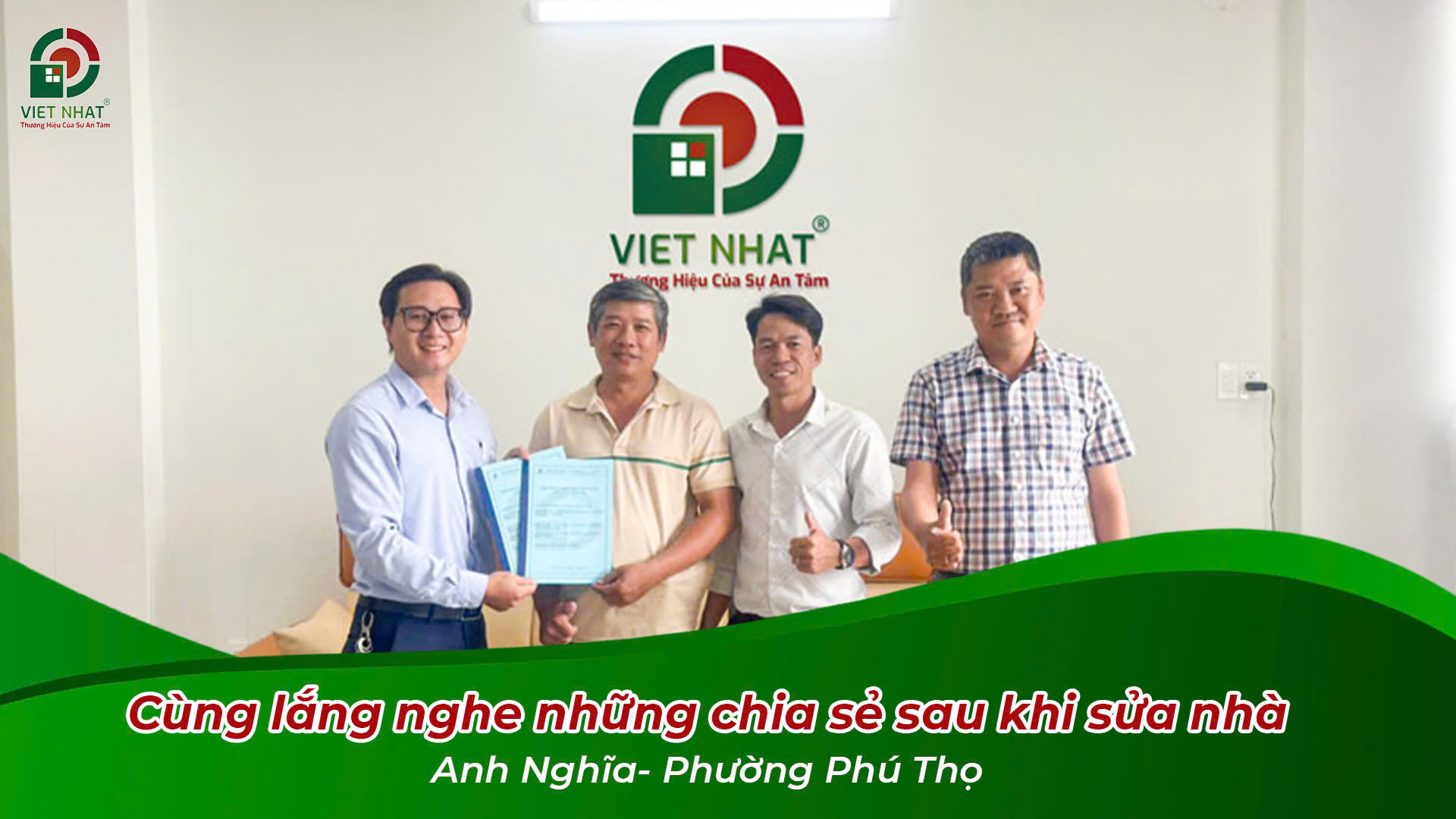 Đánh Giá Của Anh Nghĩa Về Công Trình Sửa Nhà Phường Phú Thọ 