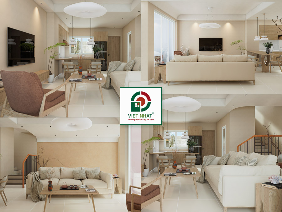 Giải pháp thiết kế và thi công phòng khách