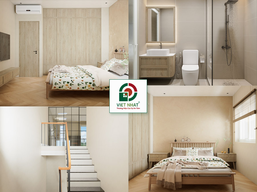 Giải pháp thiết kế và thi công phòng ngủ tầng 3