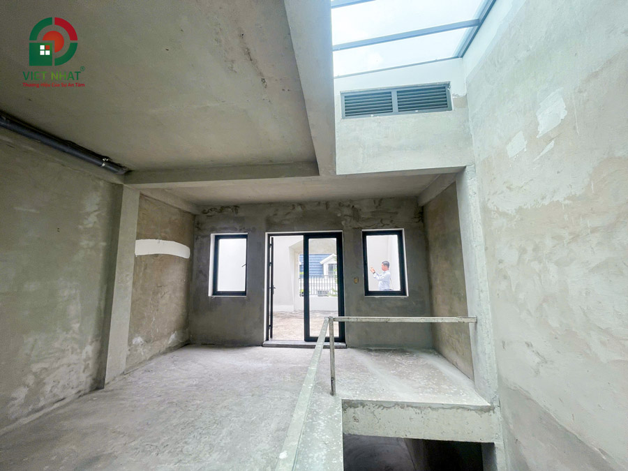 Hình ảnh hiện trạng tầng 4 nhà xây thô