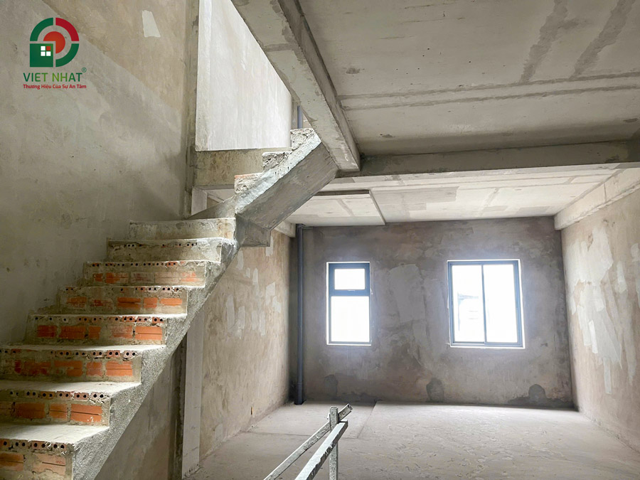 Hình ảnh hiện trạng nhà xây thô