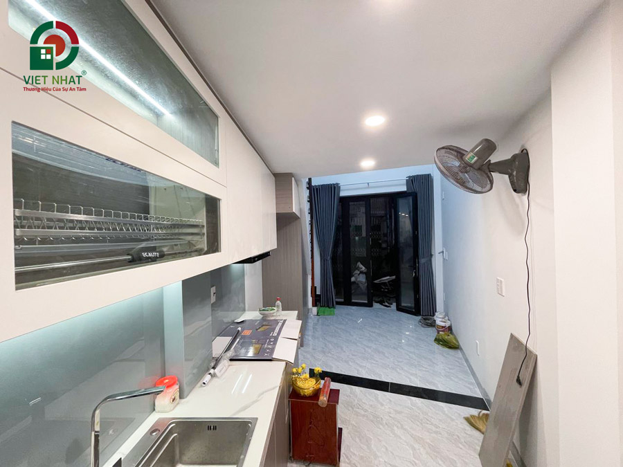 Hình ảnh bàn giao khu vực bếp ăn