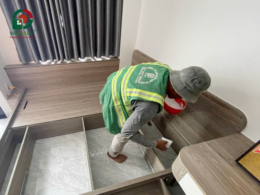 Hình ảnh thi công lắp đặt nội thất