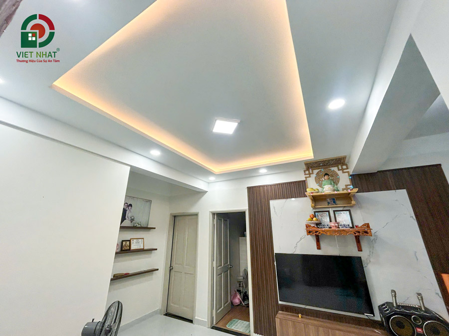 Hình ảnh bàn giao khu vực thờ cúng căn hộ