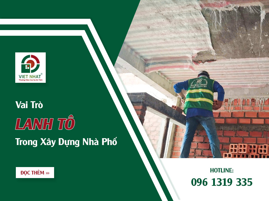 Lanh Tô Là Gì? Vai Trò Của Lanh Tô Trong Xây Dựng Nhà Phố 