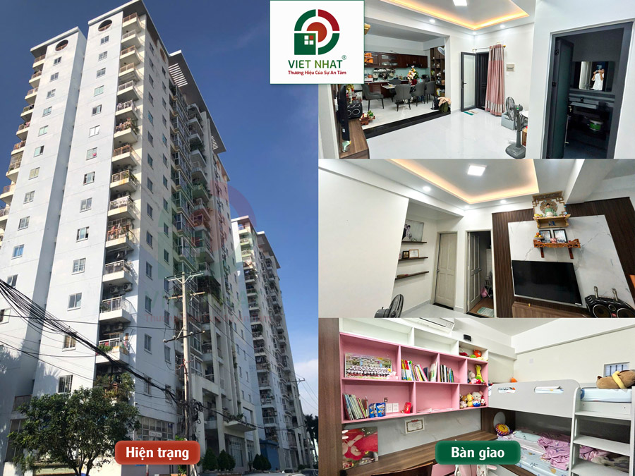 Sửa Nhà Chung Cư tại TP.HCM – Quy Trình Thi Công Thực Tế 