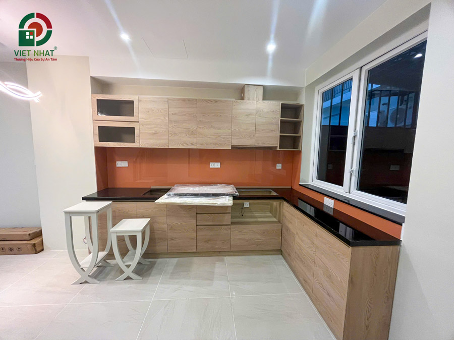 Hình ảnh bàn giao phòng bếp