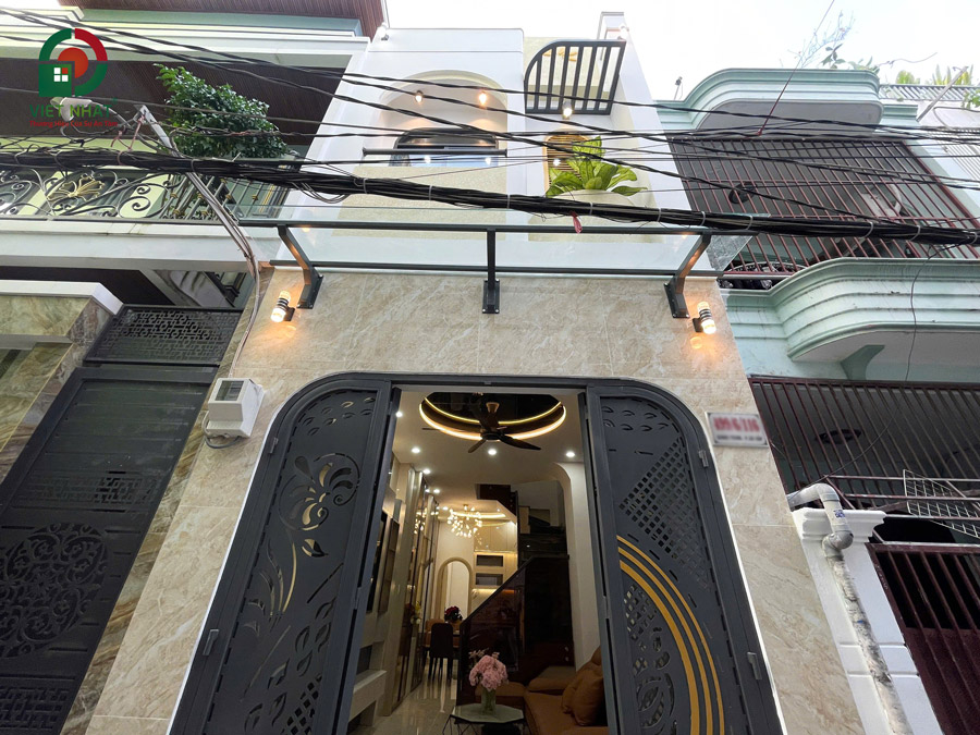 Hình ảnh bàn giao mặt tiền nhà phố 2 tầng 4x15m