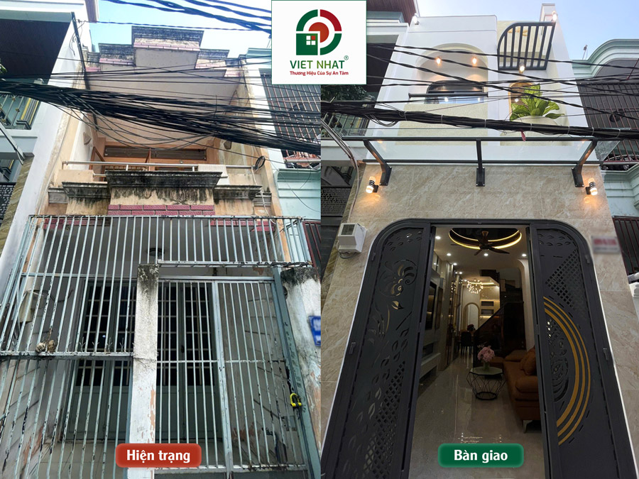 Cải Tạo Nhà 2 Tầng Trọn Gói – Lột Xác Không Gian Hiện Đại