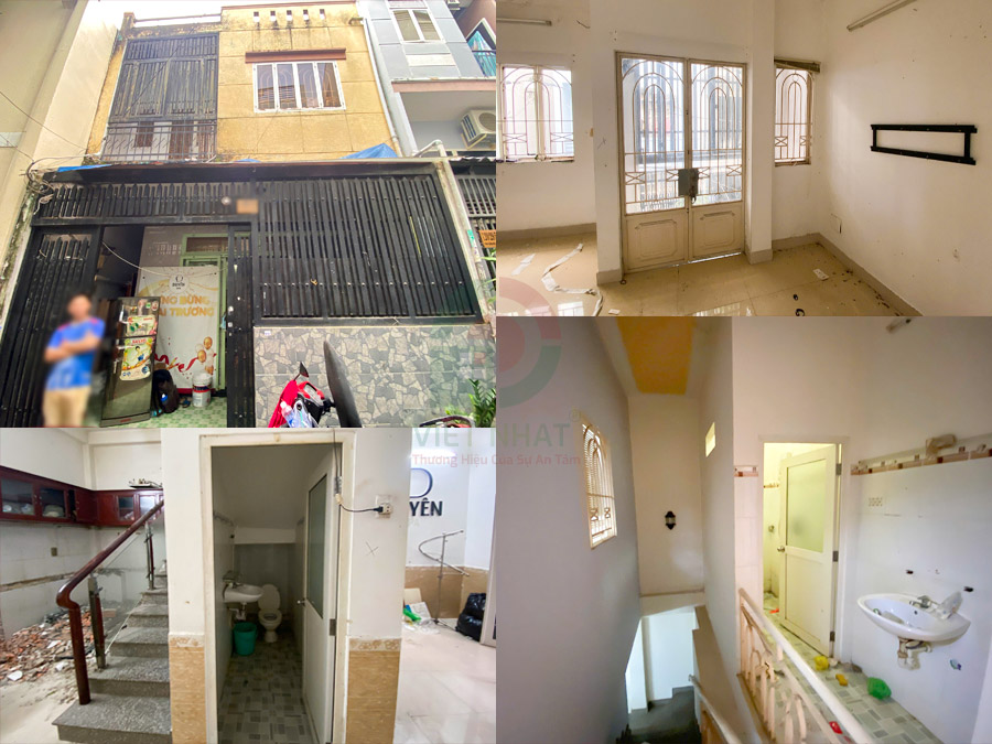 Khảo sát hiện trạng công trình nhà 2 tầng