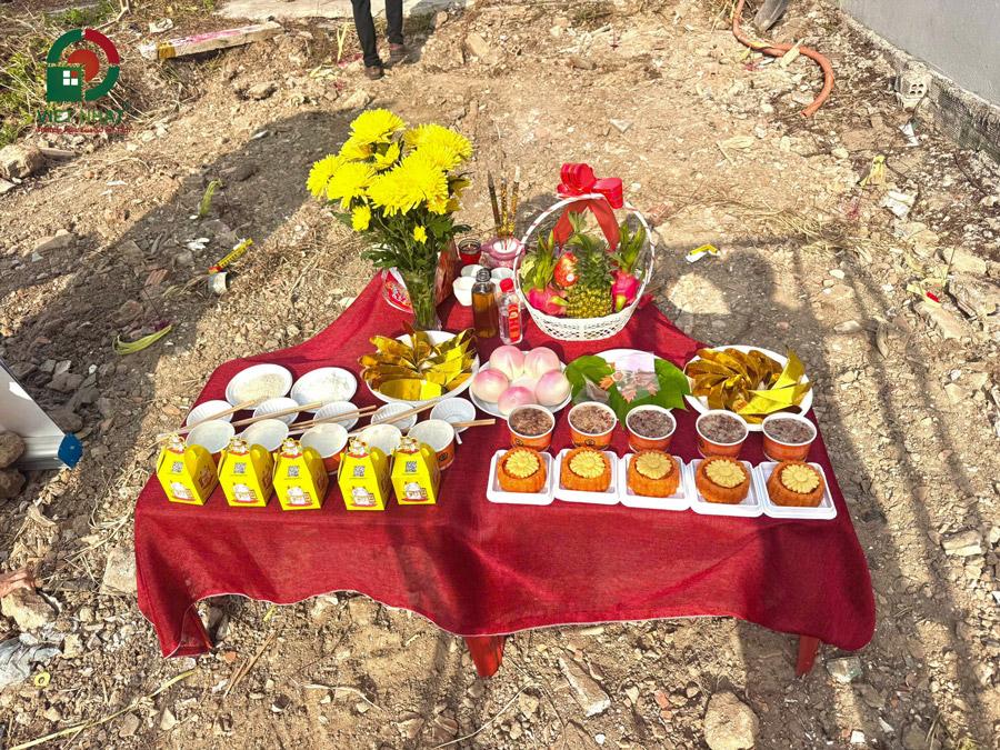 Hình ảnh chuẩn bị khởi công xây dựng nhà 6 tầng 4x18m ở TPHCM