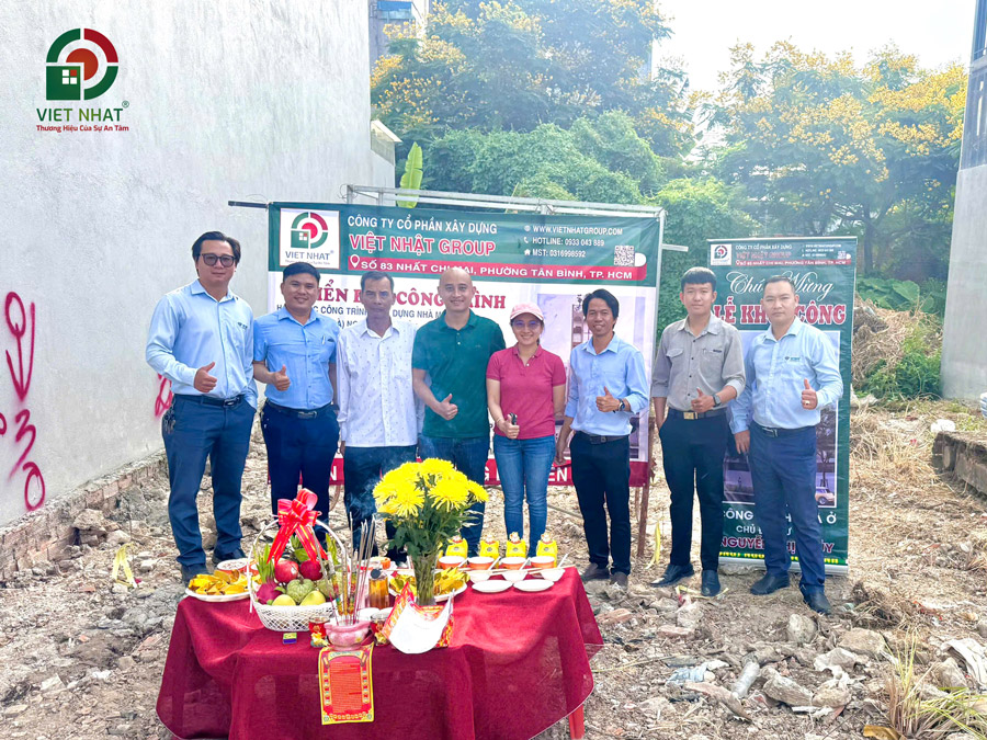 Khởi Công Nhà 1 Trệt Lửng 3 Lầu Tum 4x18m – Giải Pháp Nhà Ở Mới 