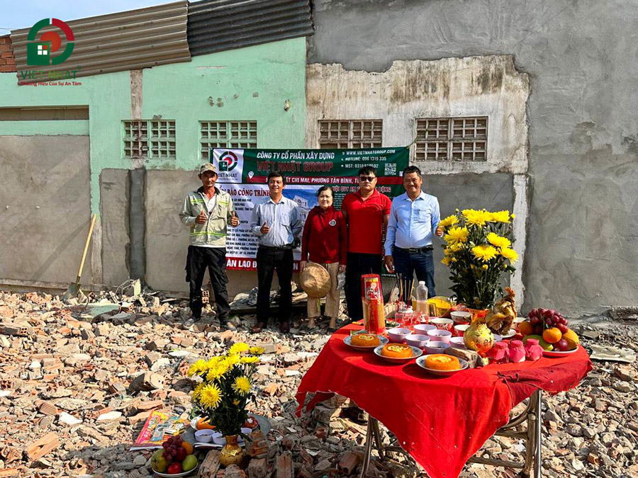 Khởi Công Nhà Phố 6x18m Tân Cổ Điển – Hành Trình Kiến Tạo Không Gian 