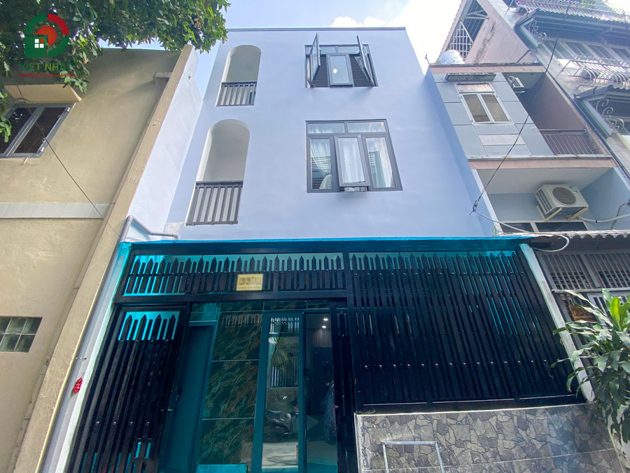 Hình ảnh nghiệm thu và bàn giao mặt tiền công trình cải tạo nâng thêm tầng nhà