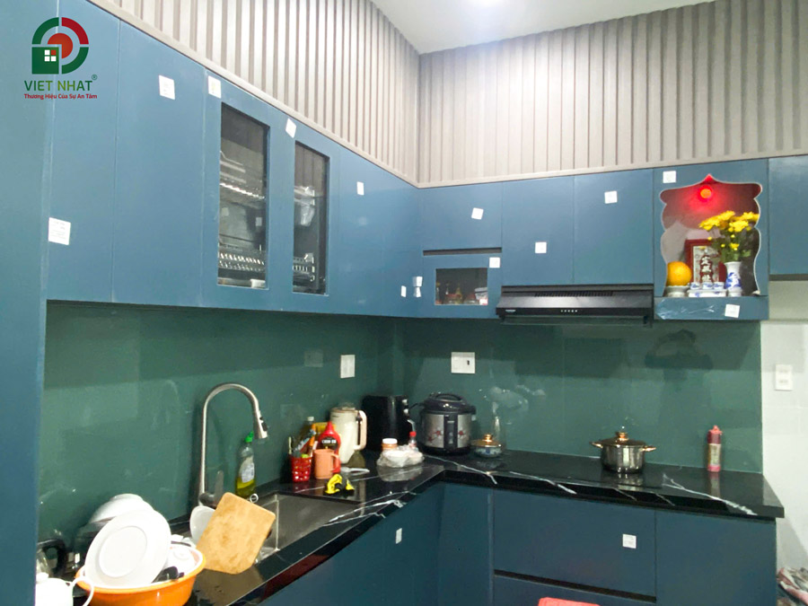 Hình ảnh nghiệm thu và bàn giao phòng bếp