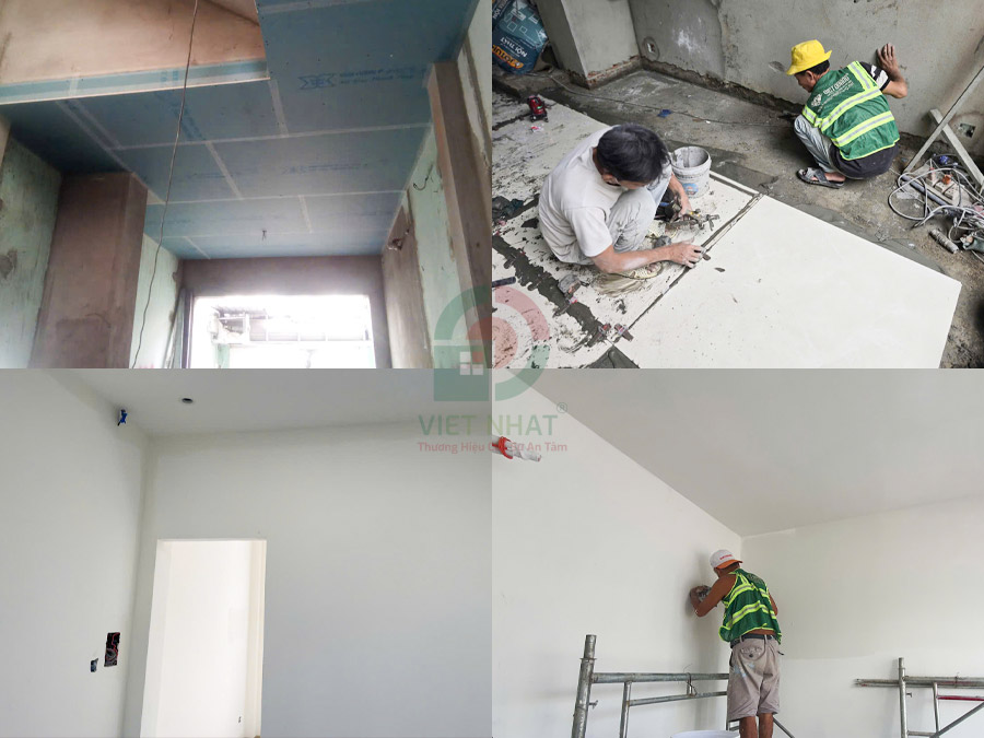 Quá trình hoàn thiện nhà và nội thất cơ bản