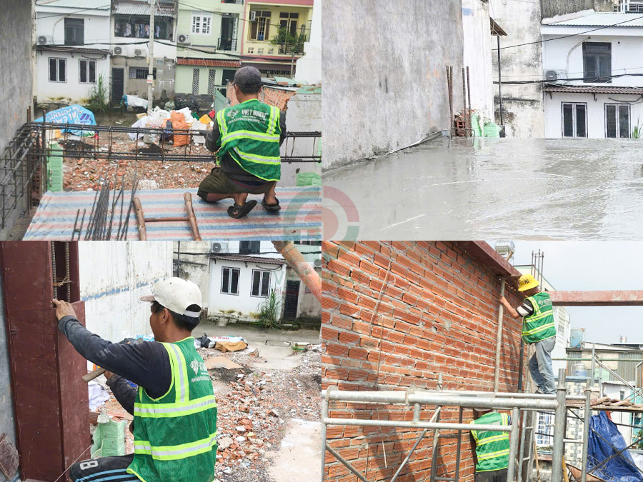 Thi công xây thêm tầng mới