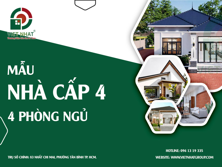 Nhà Cấp 4 4 Phòng Ngủ Đẹp – Nhà Ở Lý Tưởng Cho Gia Đình