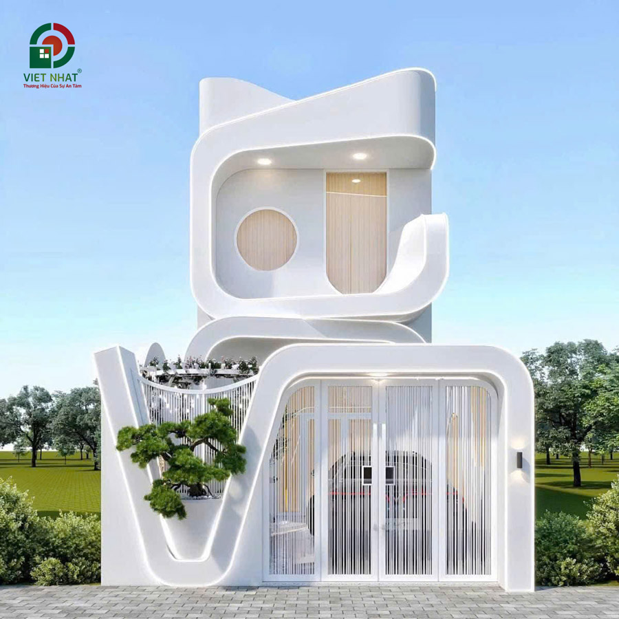 Mẫu nhà 2 tầng - Tối ưu không gian sống