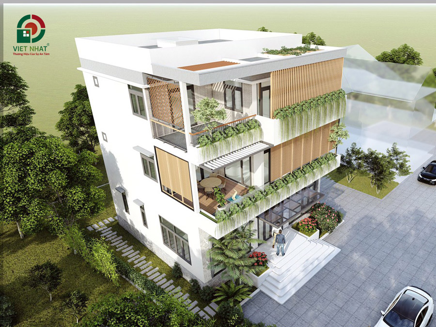 Mẫu nhà đẹp hiện đại theo xu hướng mới