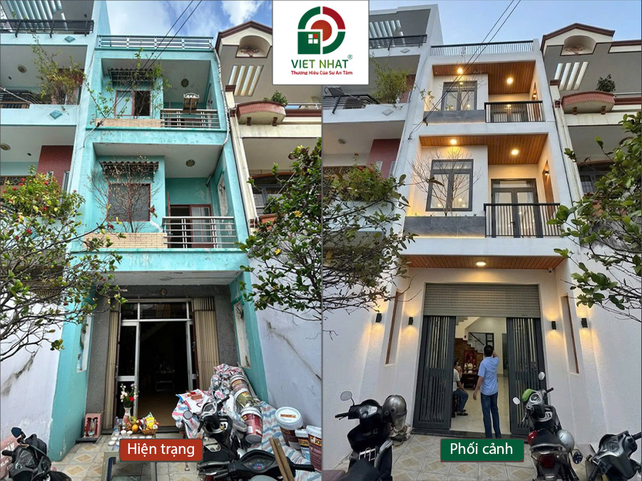 Cải Tạo Nhà Phố 1 Trệt 2 Lầu: Màn “Lột Xác” Ấn Tượng 