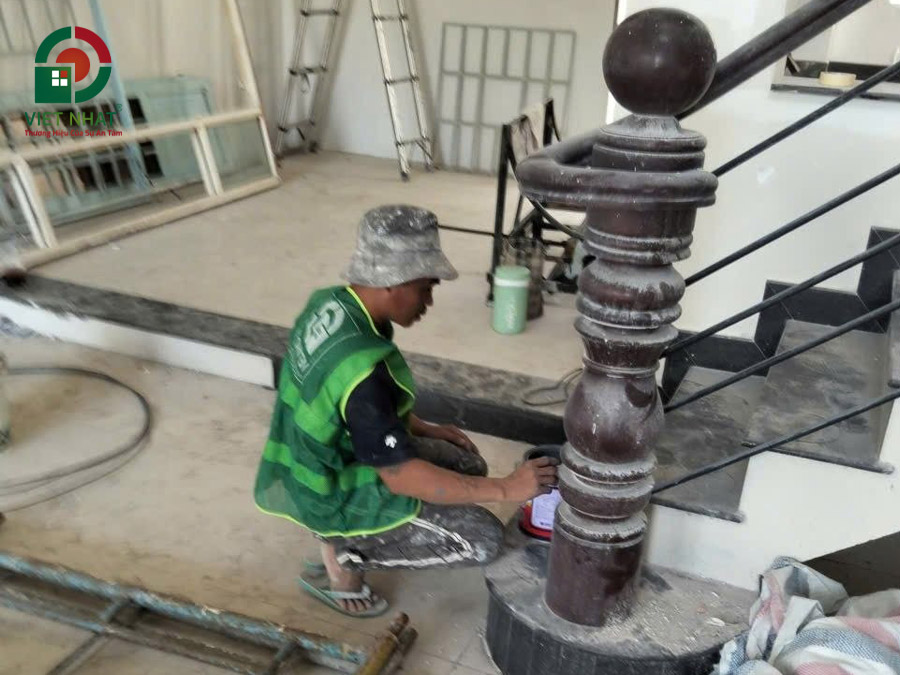 Hình ảnh chuẩn bị thi công sửa chữa